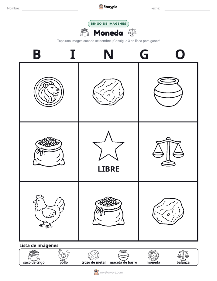 Bingo de Imágenes
