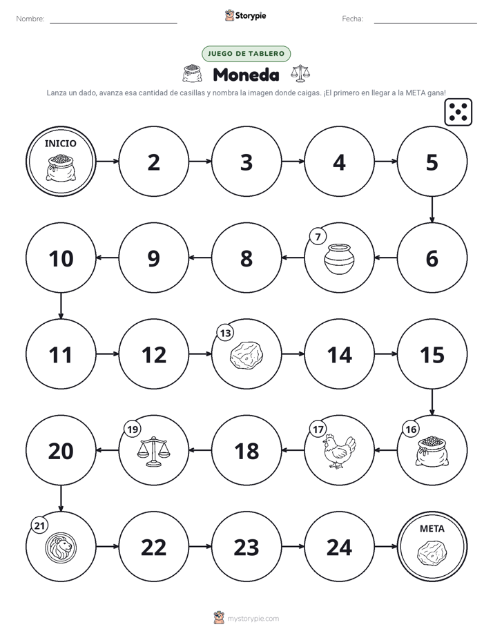 Juego de Rueda y Avanza