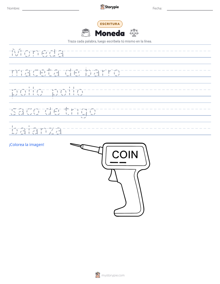 Práctica de Escritura