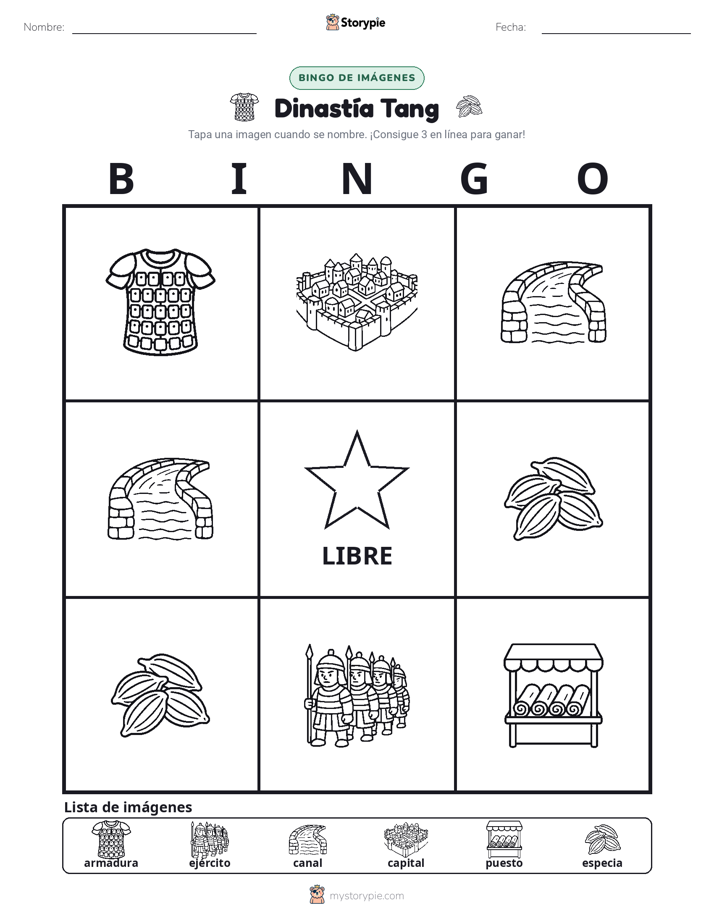 Bingo de Imágenes