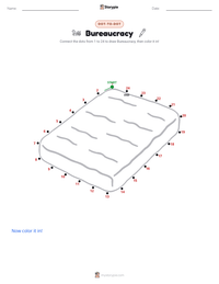 Bureaucracy printable worksheet preview