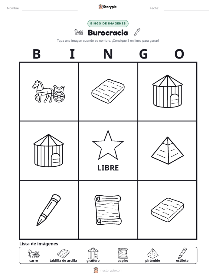 Bingo de Imágenes