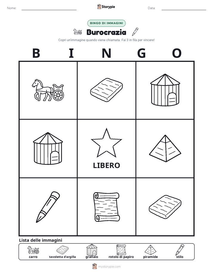 Bingo delle Immagini