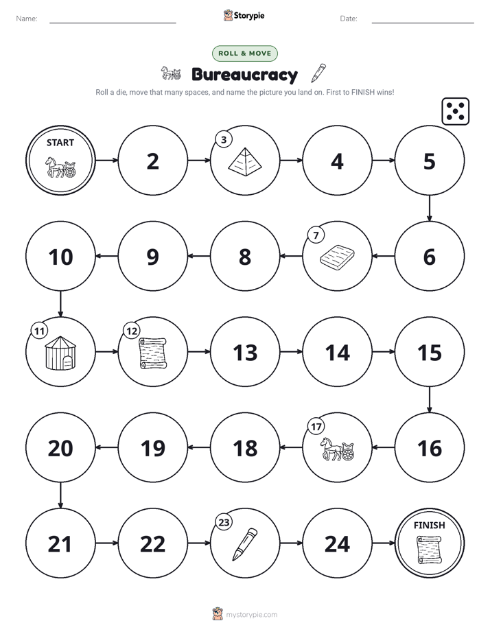 Roll & Move Game