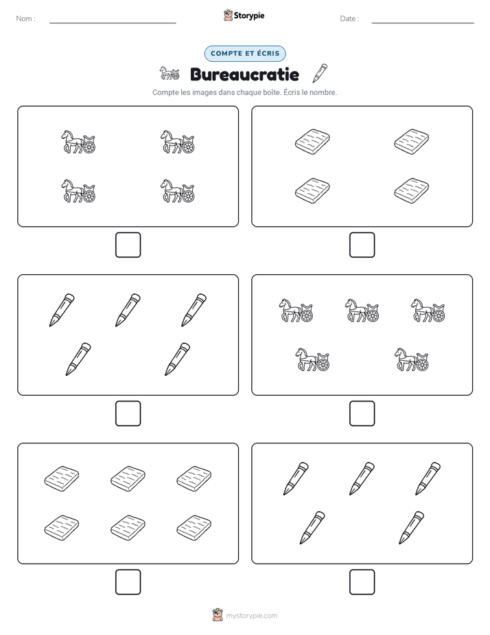 Compter & Écrire
