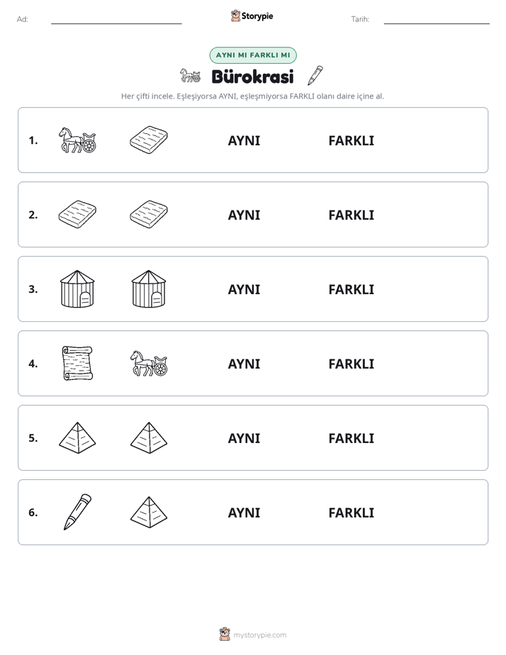 Aynı mı Farklı mı