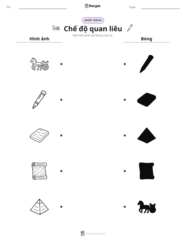 Ghép Hình Bóng