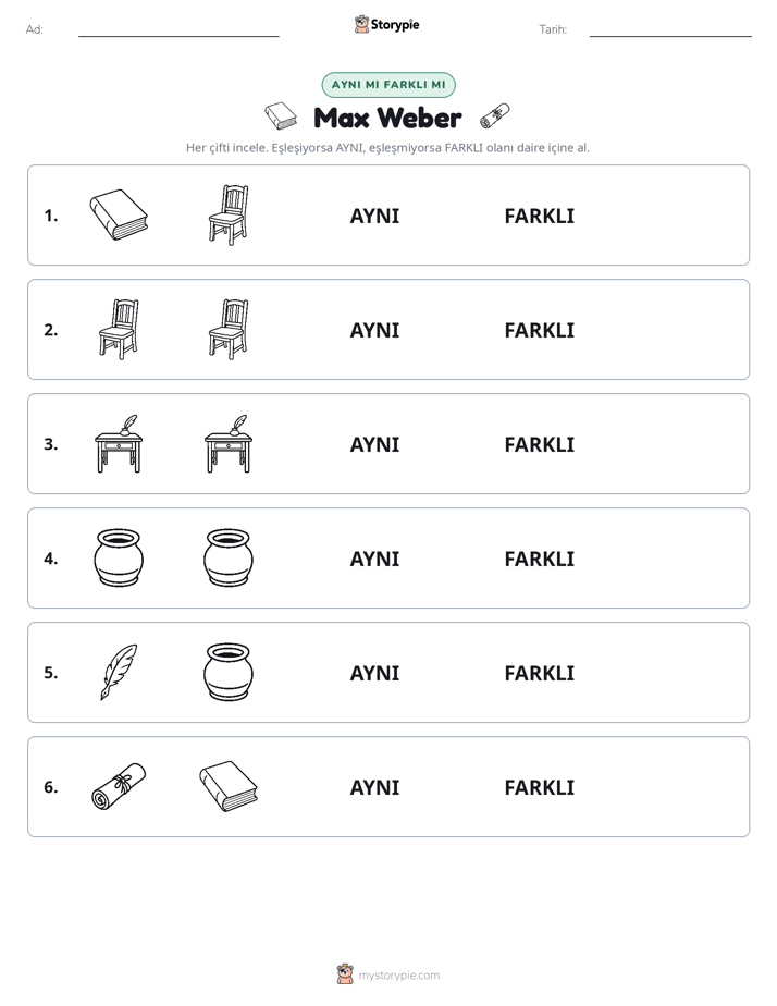 Aynı mı Farklı mı
