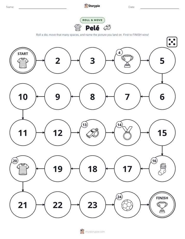 Roll & Move Game