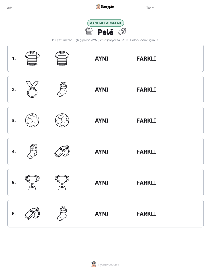 Aynı mı Farklı mı