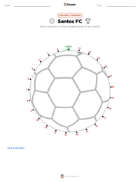 Anteprima della scheda stampabile di Santos FC