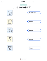 Anteprima della scheda stampabile di Santos FC