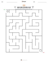 桑托斯足球俱乐部 可打印工作表预览