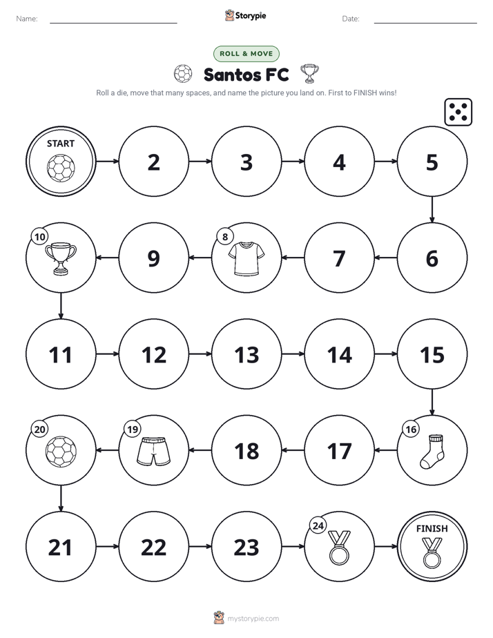 Roll & Move Game