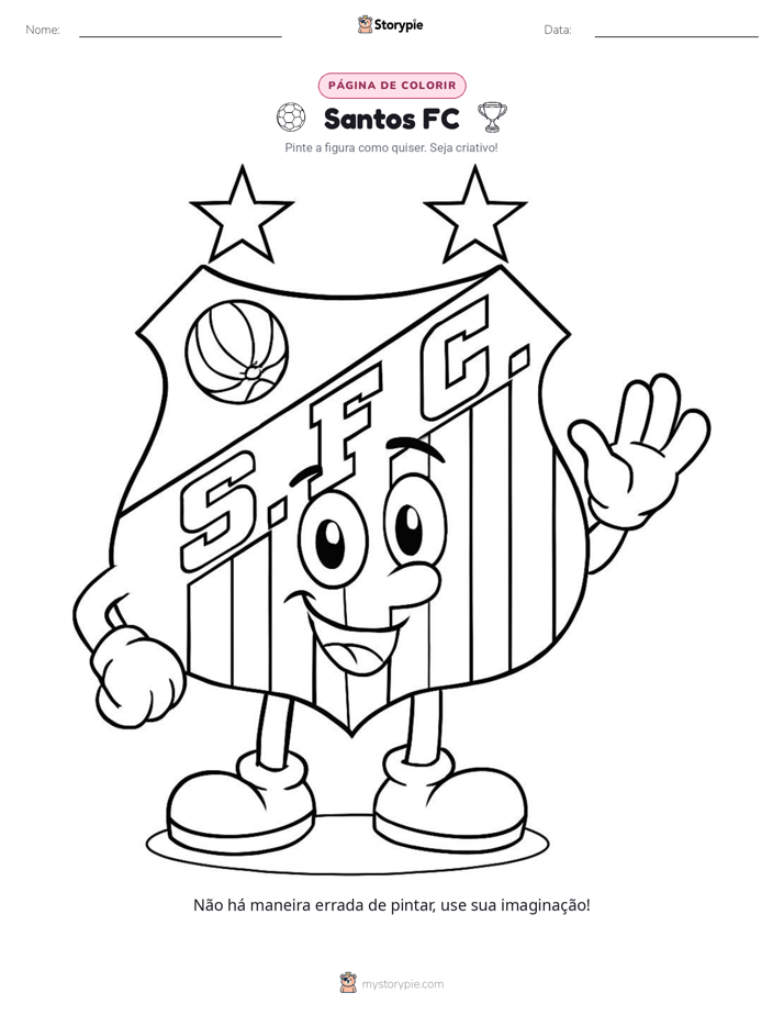 Página para colorir
