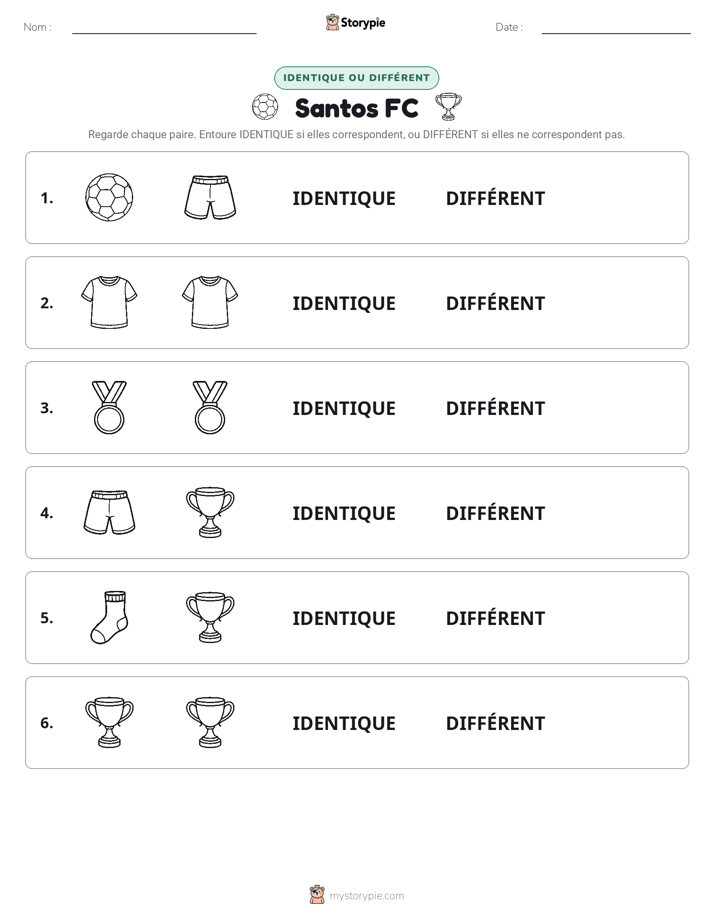 Identique ou Différent