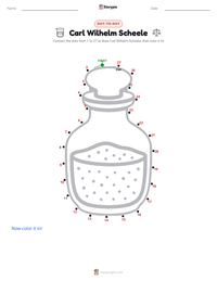 Carl Wilhelm Scheele printable worksheet preview