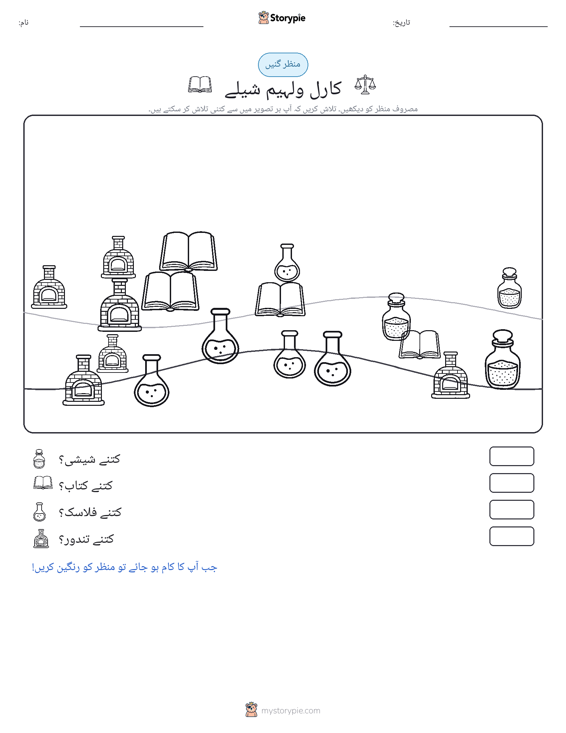 گنتی کا منظر