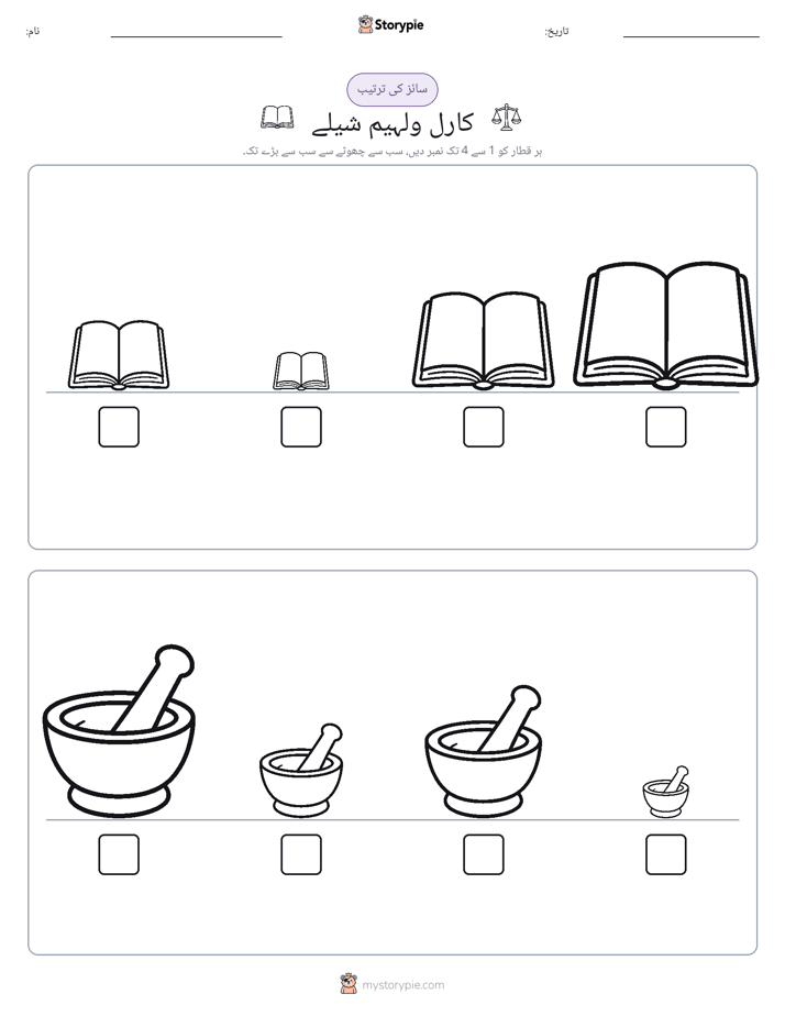 سائز کی ترتیب
