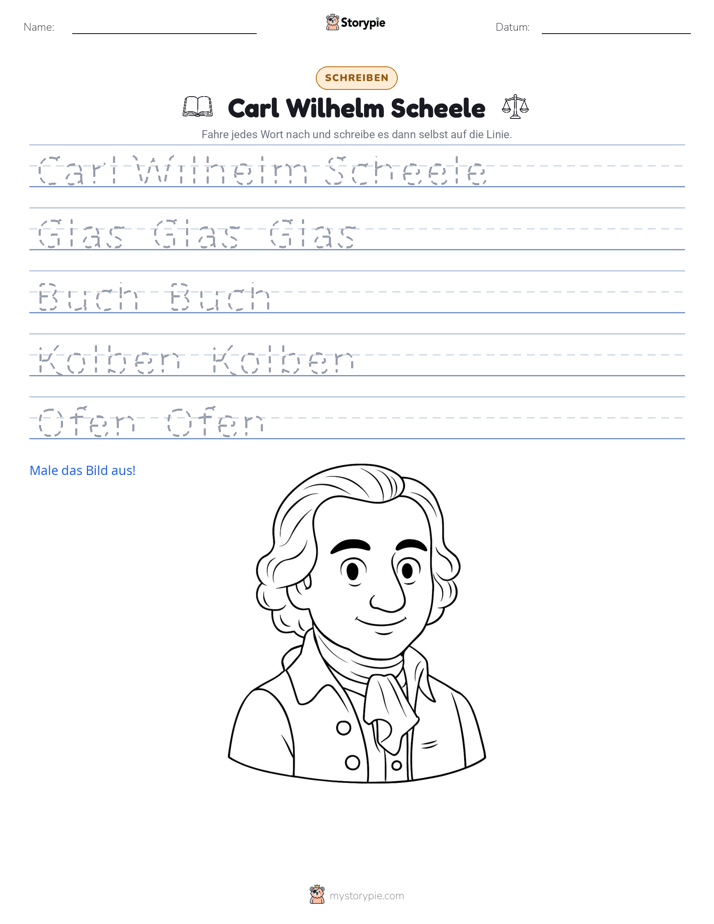 Schreibübung