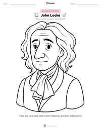 Prabaca lembar kerja cetak John Locke