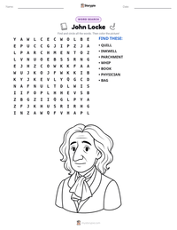 John Locke printable worksheet preview
