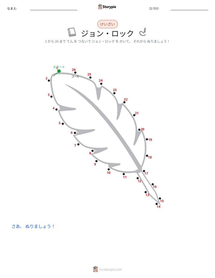 点つなぎ
