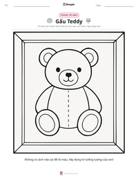 Xem trước tài liệu in sẵn Gấu Teddy