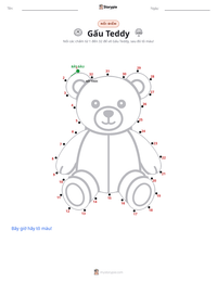 Xem trước tài liệu in sẵn Gấu Teddy
