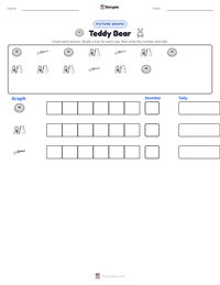 Teddy Bear printable worksheet preview
