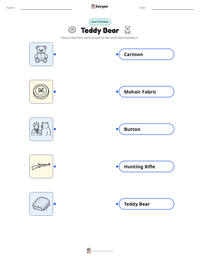 Teddy Bear printable worksheet preview