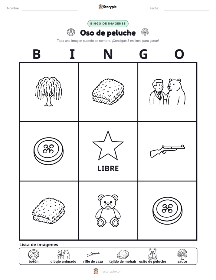 Bingo de Imágenes