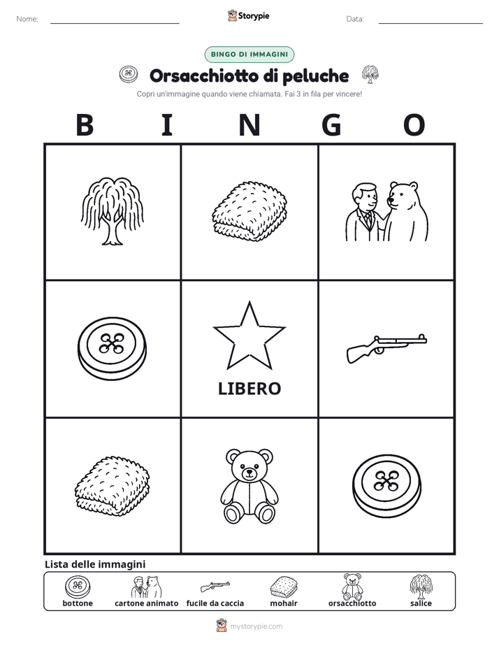 Bingo delle Immagini