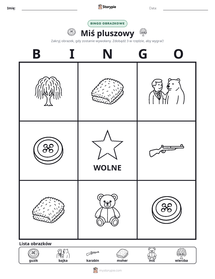 Bingo obrazkowe