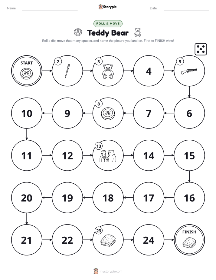 Roll & Move Game