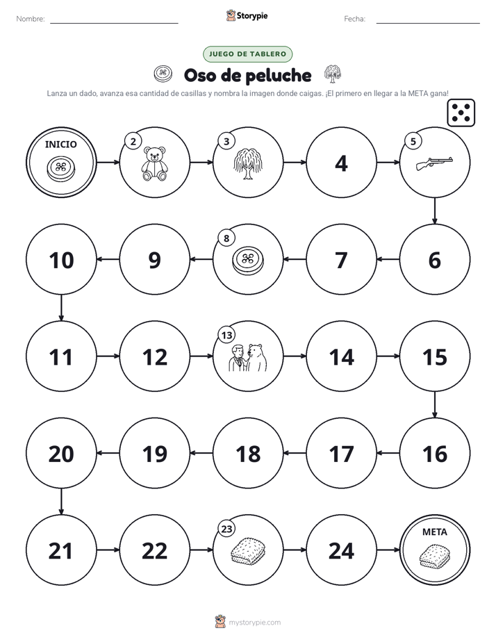 Juego de Rueda y Avanza