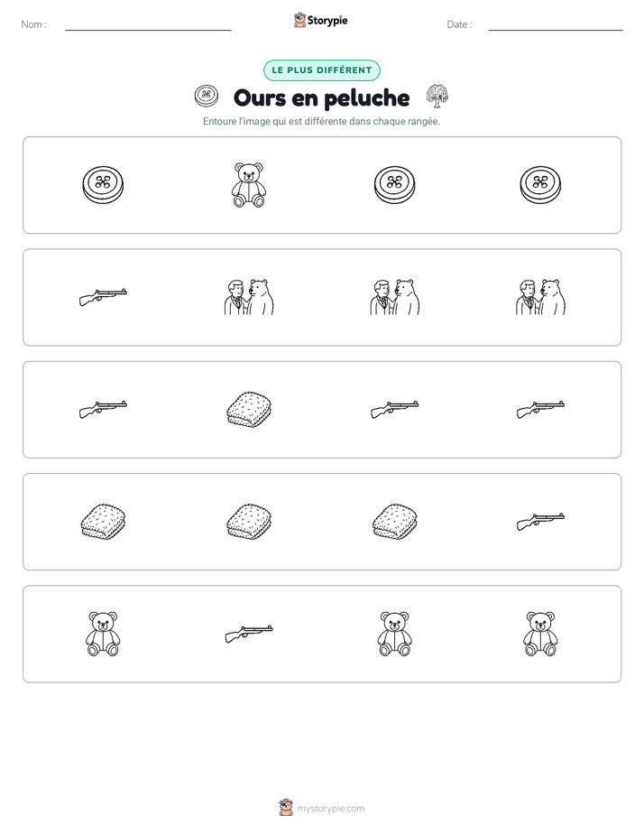 Celui qui ne correspond pas