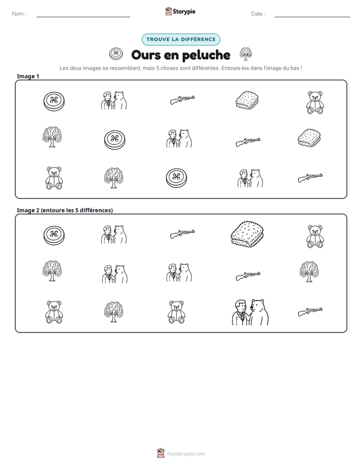 Trouvez les Différences