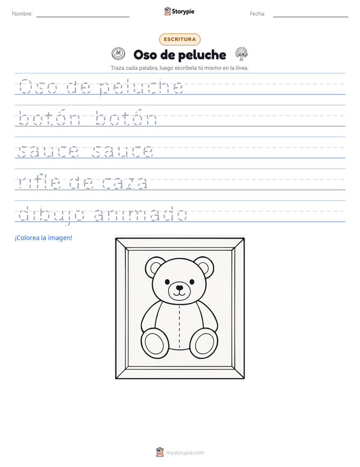 Práctica de Escritura
