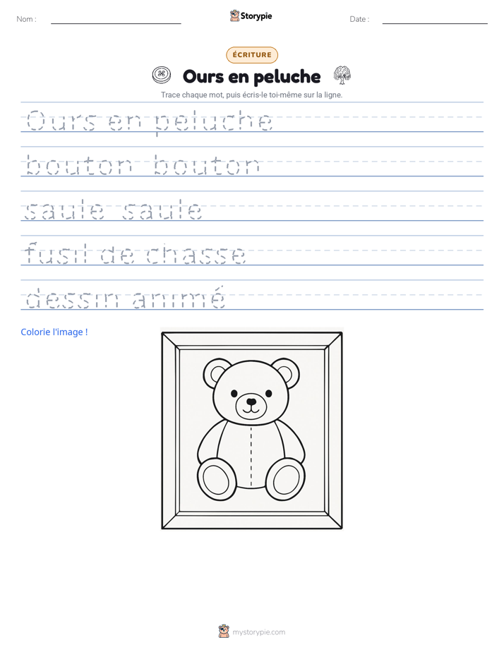 Pratique d'écriture