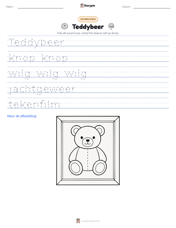 Schrijf Oefening