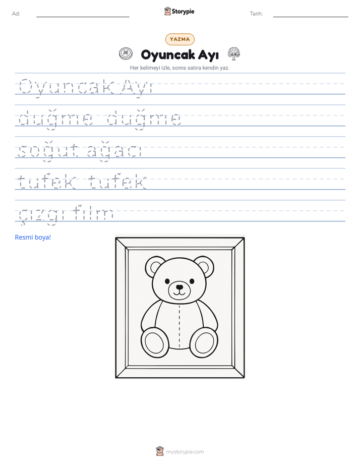 Yazma Pratiği