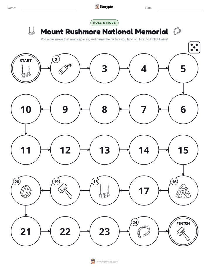 Roll & Move Game