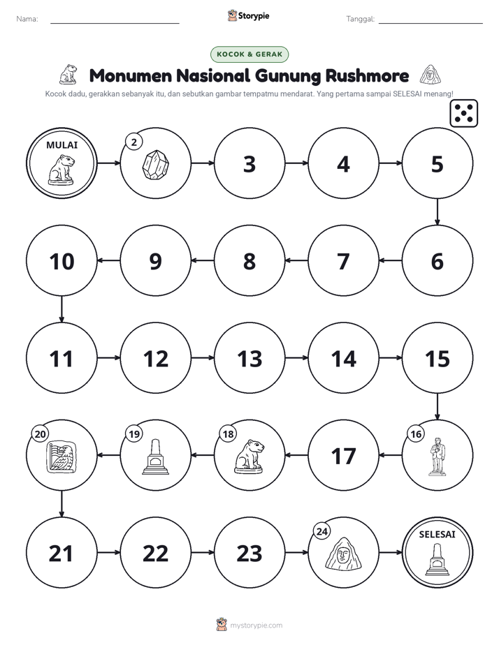 Permainan Gulung & Pindah