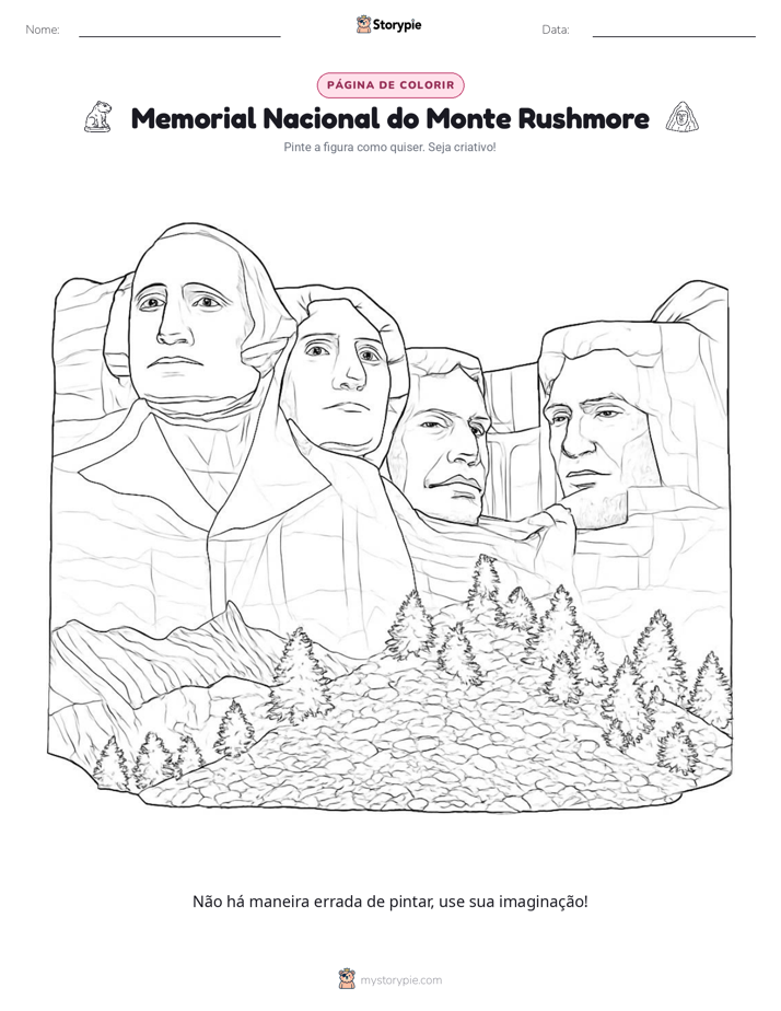 Página para colorir