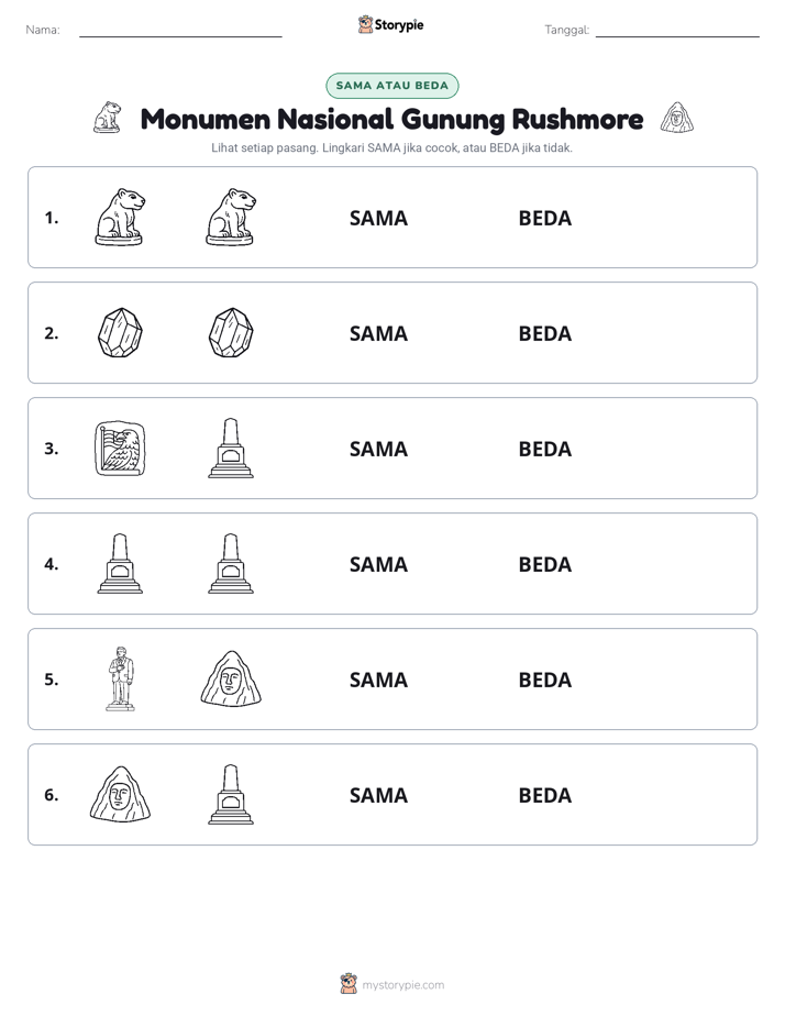 Sama atau Berbeda