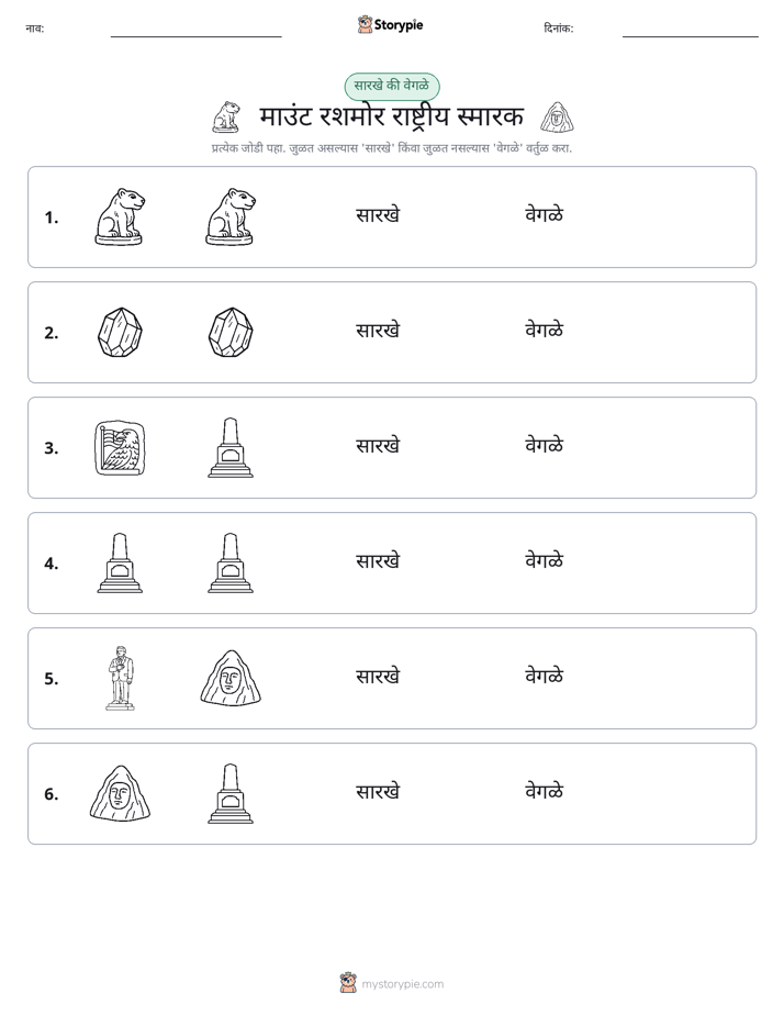 समान की भिन्न