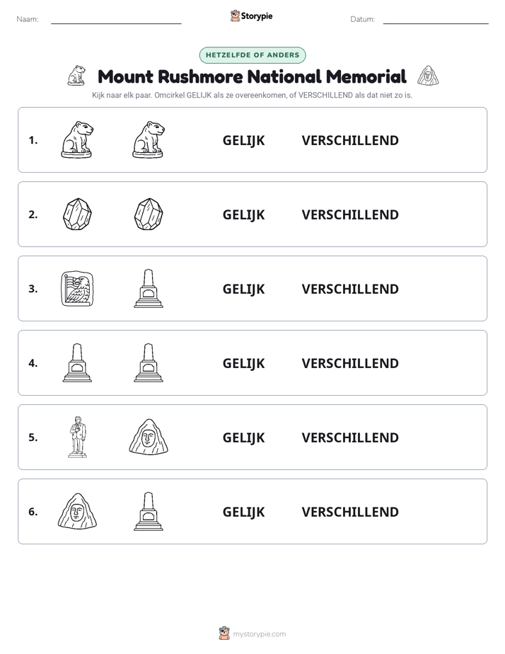 Zelfde of Verschillend