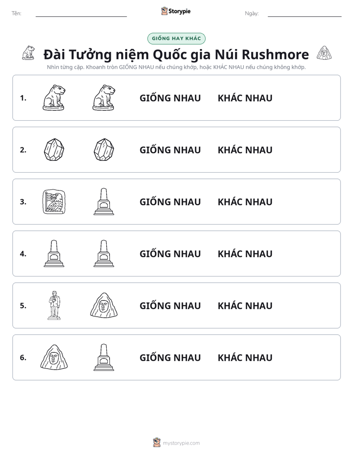 Giống Hay Khác