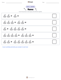Rama printable worksheet preview